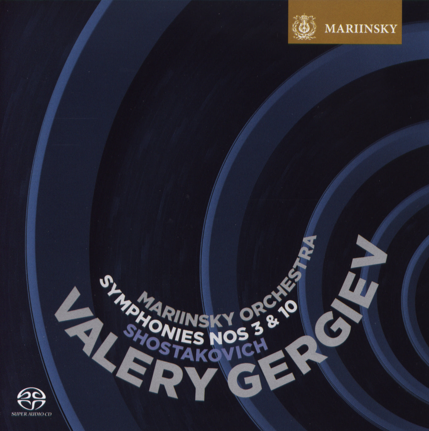 Shostakovich Symphonies 3&10 CD Gergiev