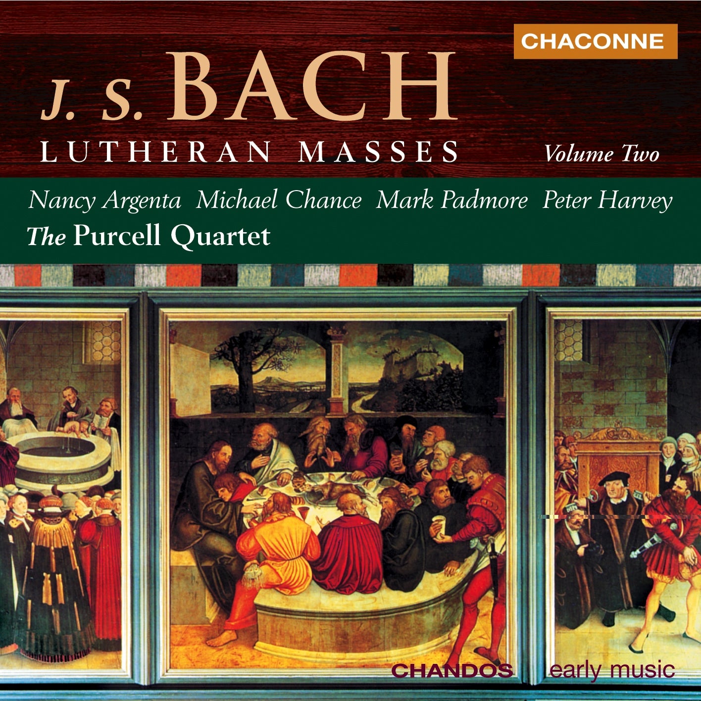 Bach Lutheran Masses Vol2 CD CHAN
