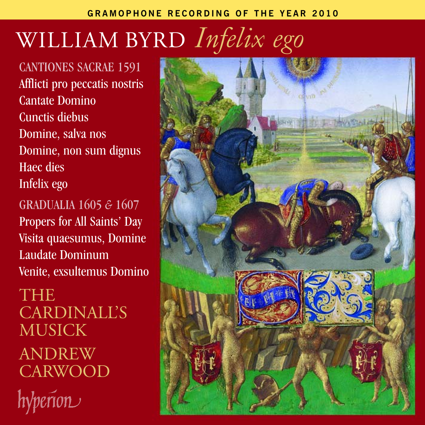 Byrd Infelix Ego CD HYP Carwood/Cardina