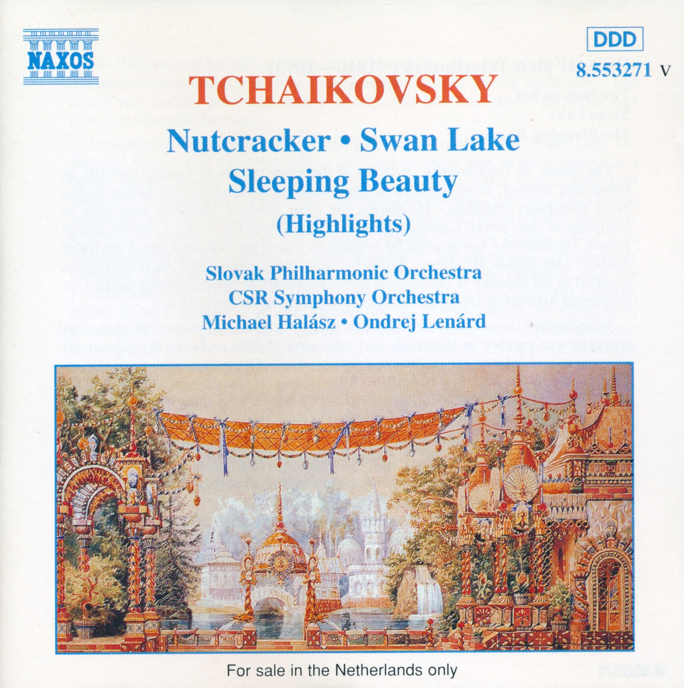 Tchaikovsky Nutcracker/Swanlake/Sleepin