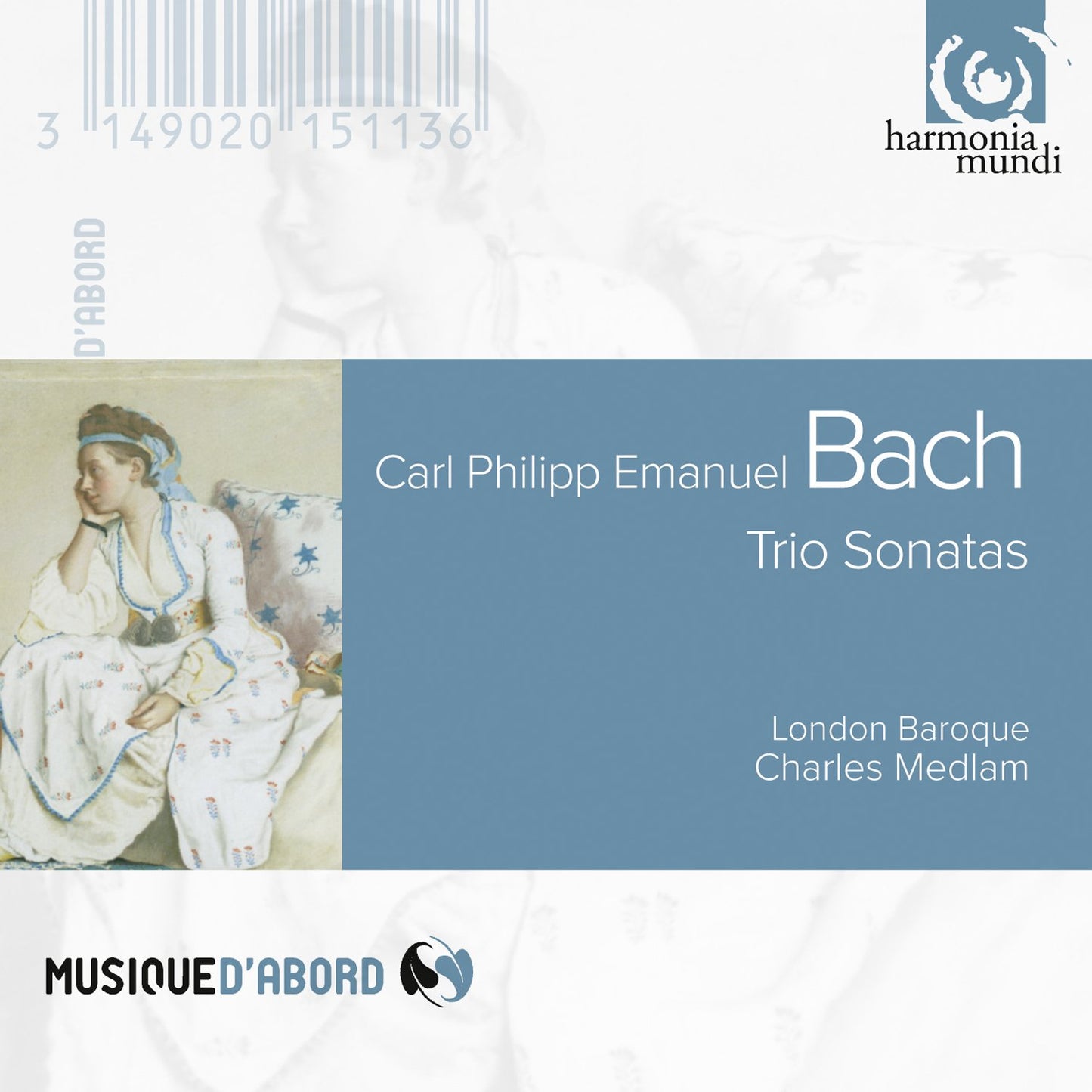 Bach CPE Trio Sonatas CD HM