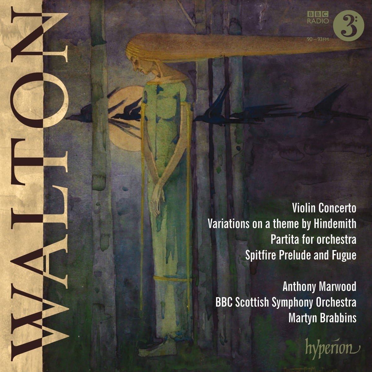 Walton Vln Concerto etc CD HYP Marwood