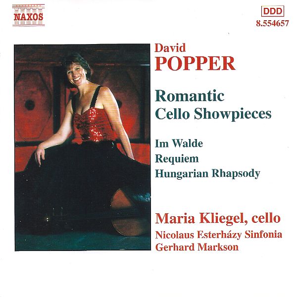 Popper Romantic Cello Showpieces CD NAX