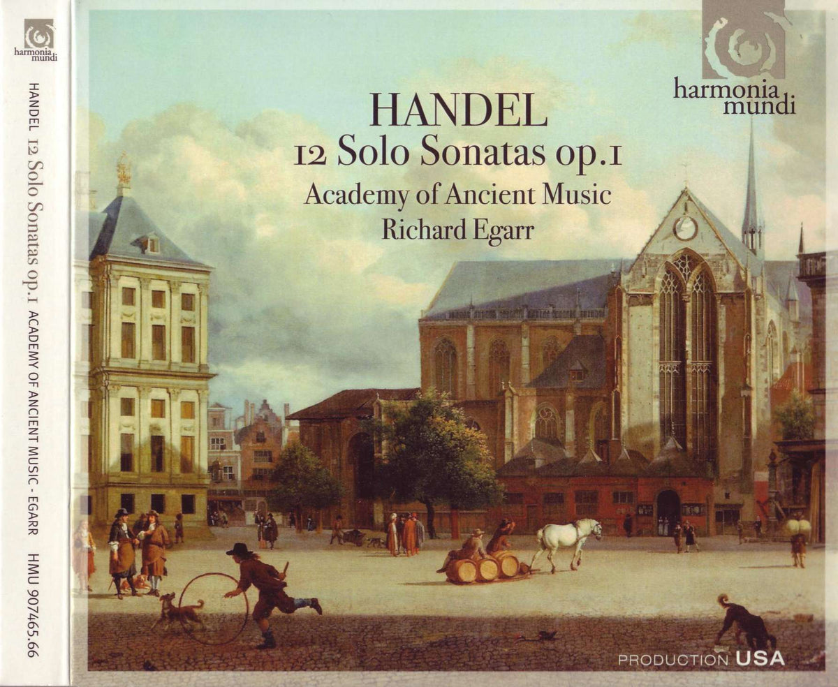 Handel 12 Solo Sonatas Op1 2CD HM