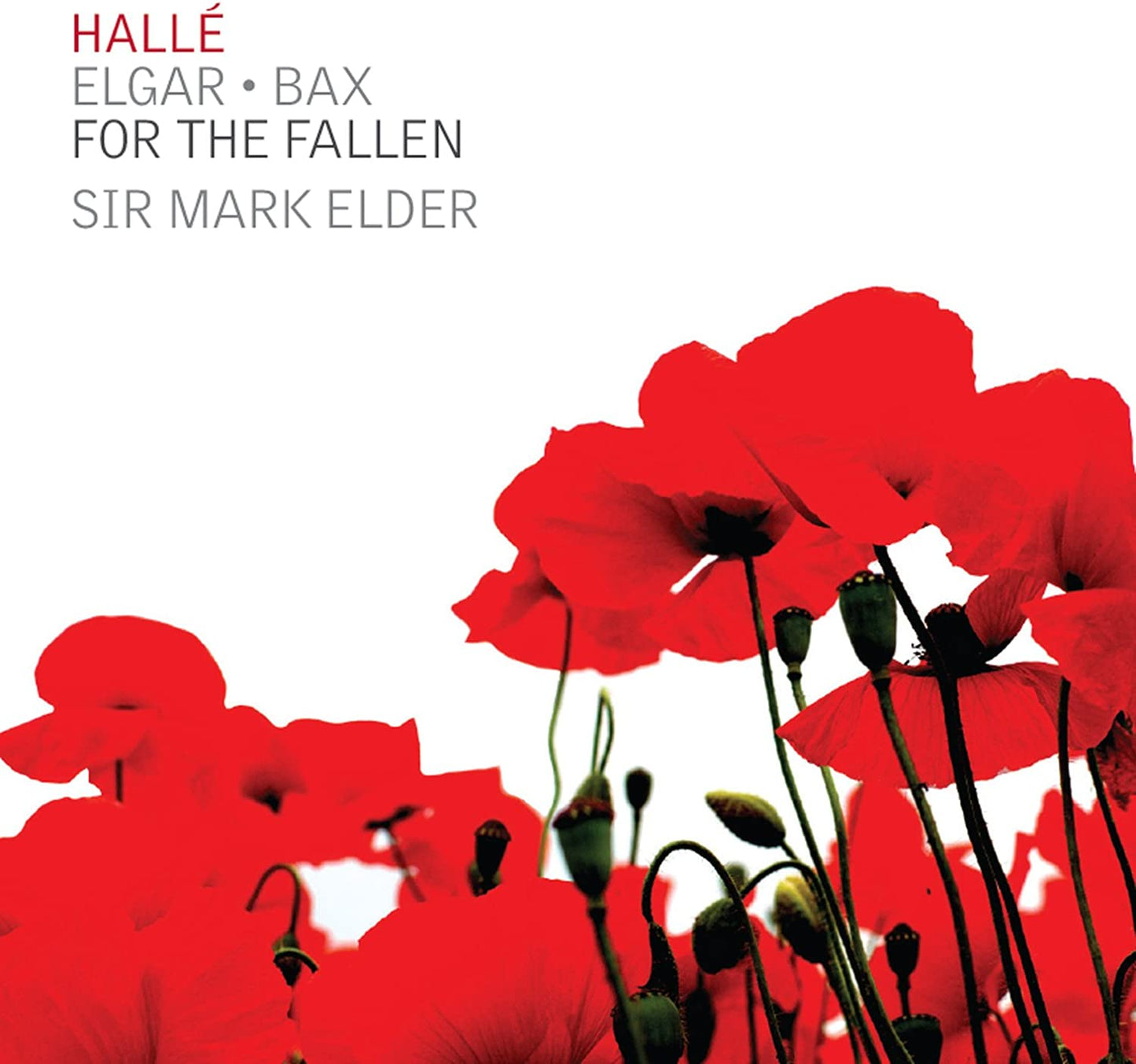 Elgar/Bax For The Fallen Halle CD