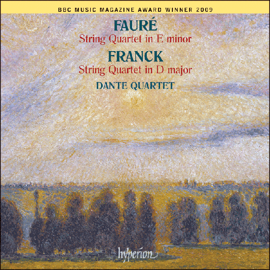 Faure/Franck String Quartets CD HYP Dan