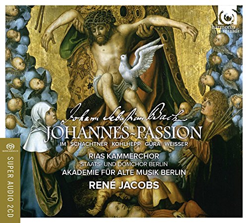 Bach St John Passion Rene Jacobs 2CD+DV