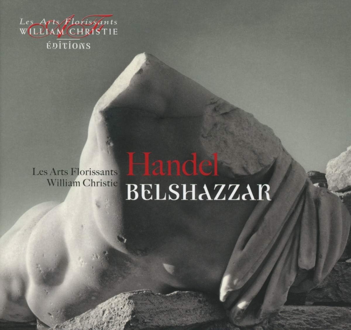 Handel Belshazzar CD Christie Les Arts