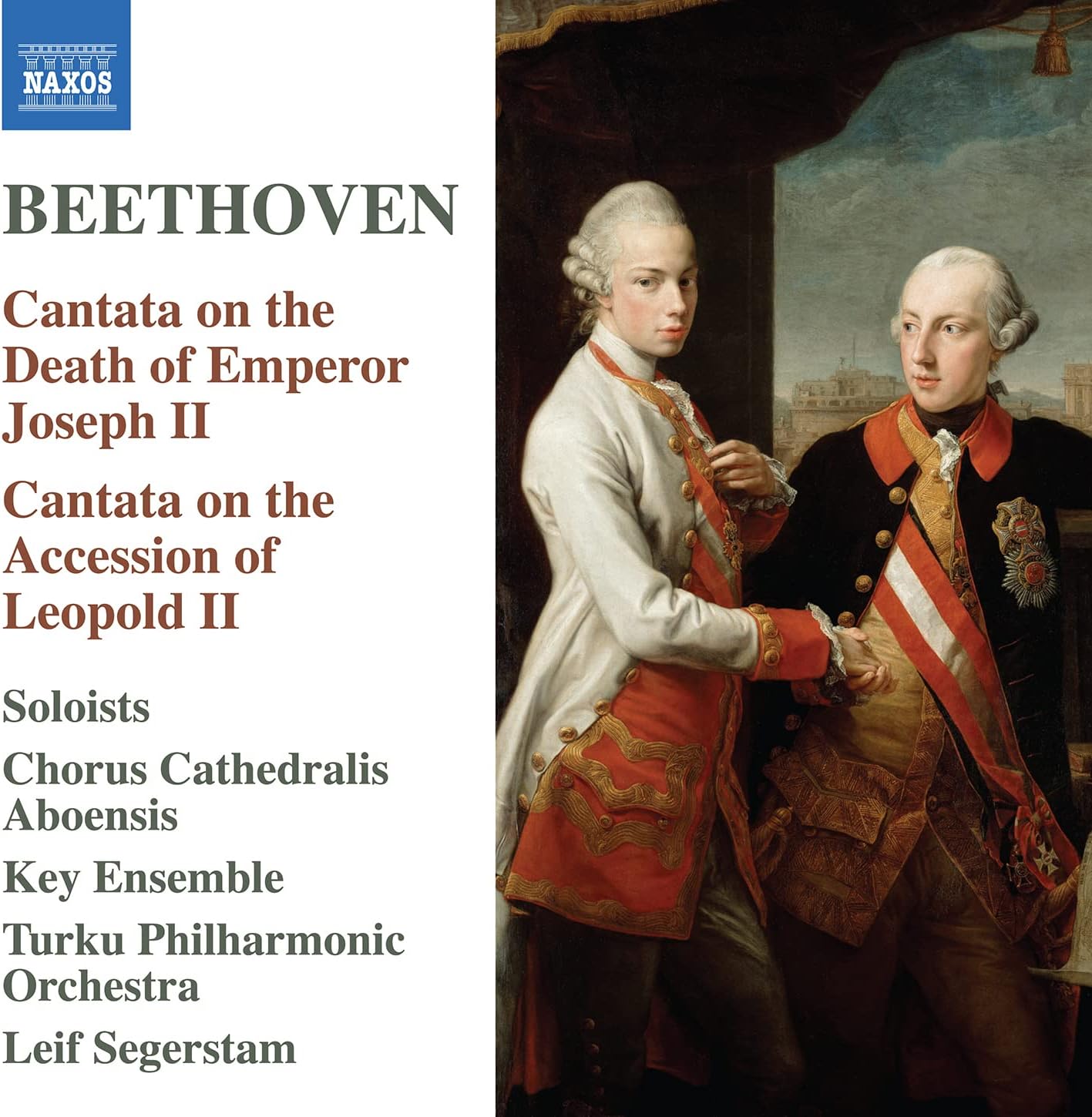 Beethoven Cantatas Death of Emperor CD