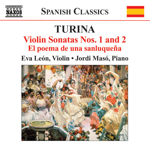 Turina Violin Sons 1 & 2 Leon CD NAX