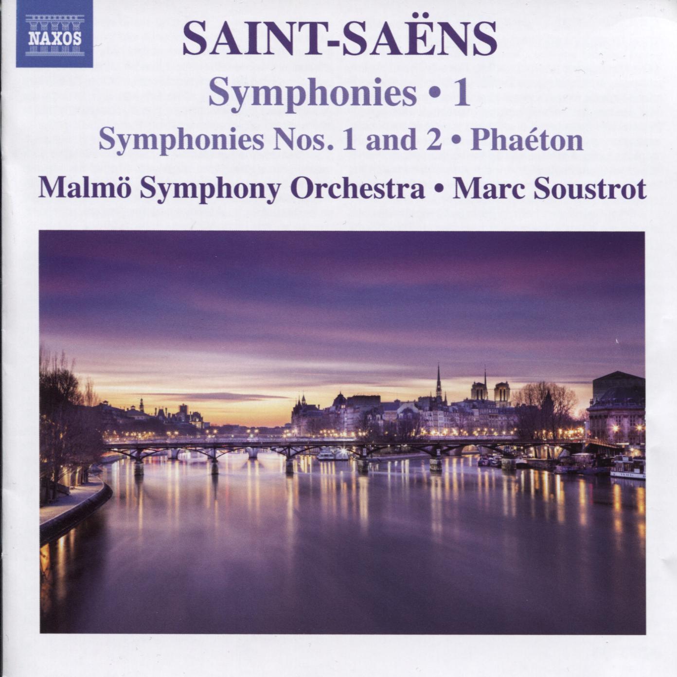 Saint Saens Symphony No.1&2 CD NAX