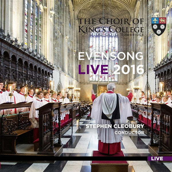 Evensong Live 2016 Cleobury CD HM