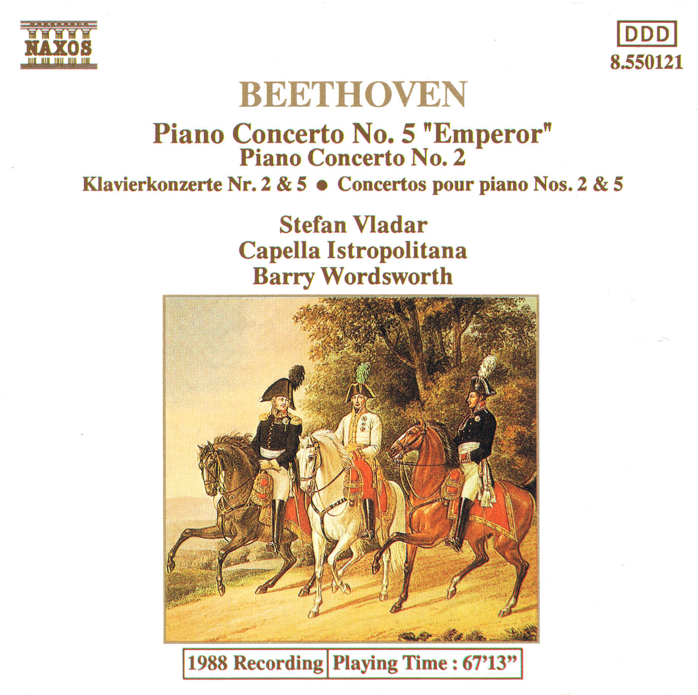 Beethoven Pno Concerto No.5 Emperor & N