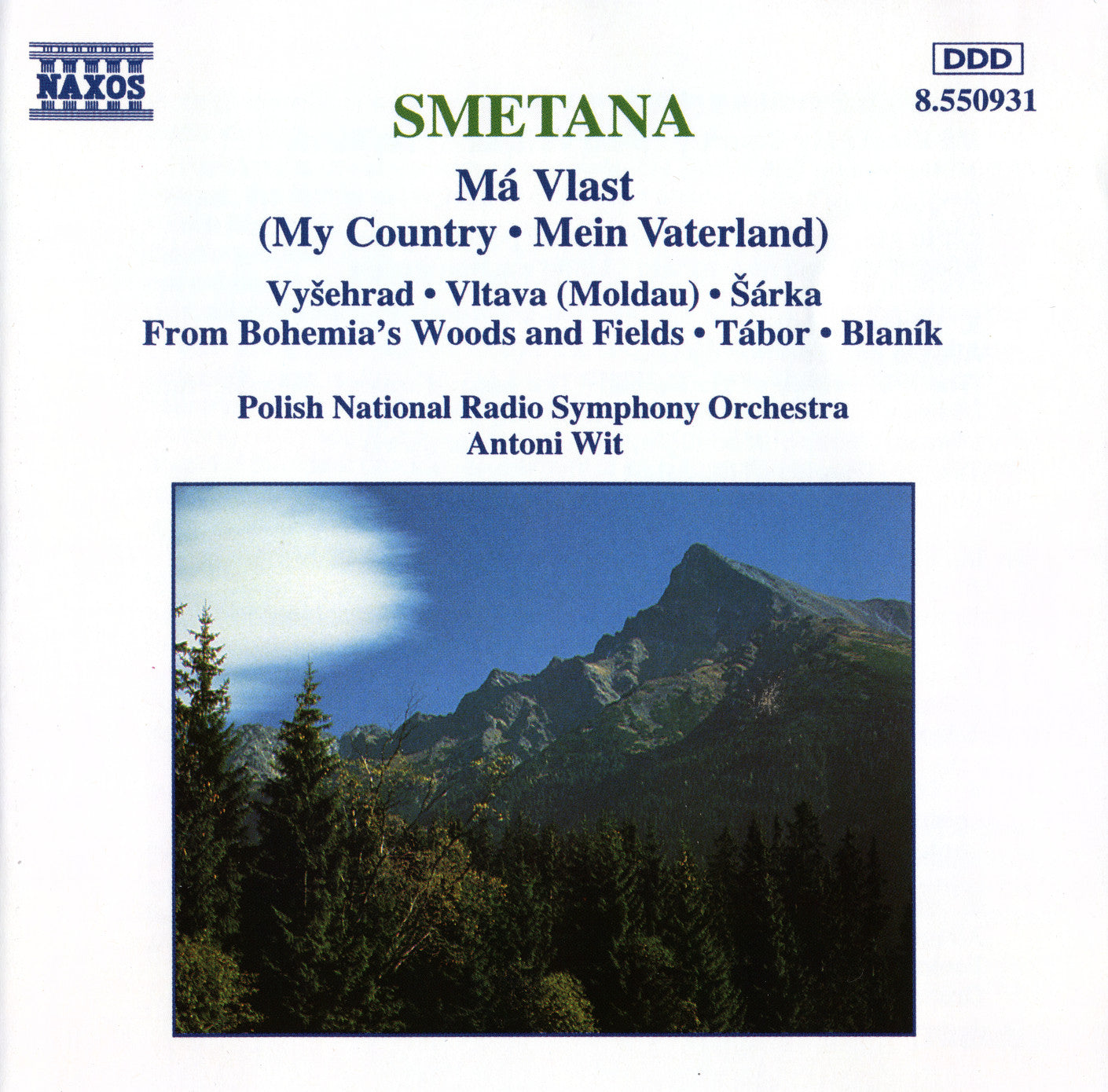 Smetana Ma Vast CD Nax