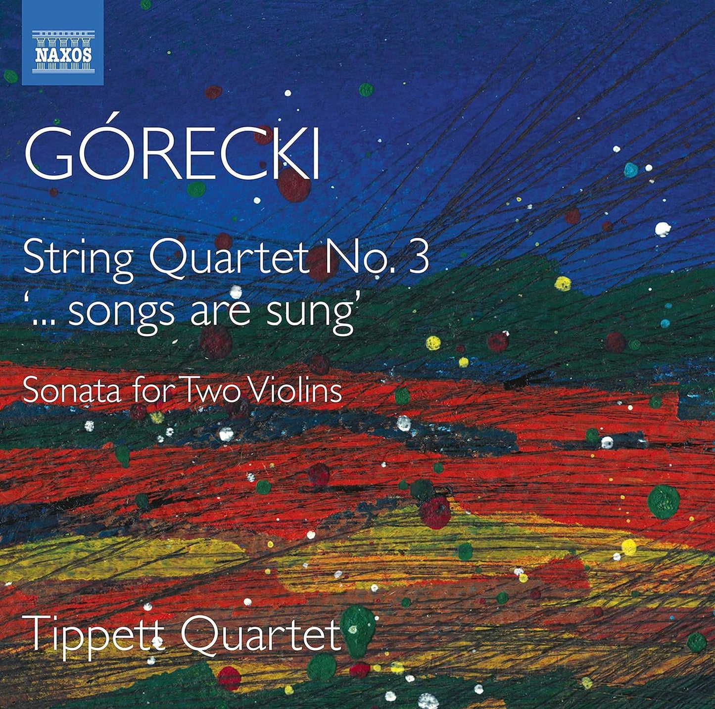Gorecki String Quartet 3 CD NAX Tippett