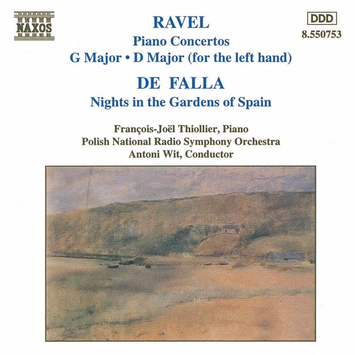 Ravel Pno Concertos/De Falla CD Nax
