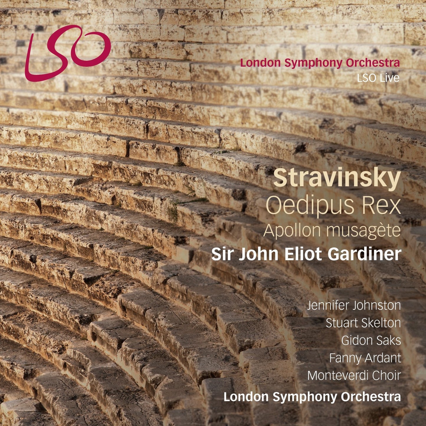 Stravinsky Oedipus Rex CD LSO Eliot Gar