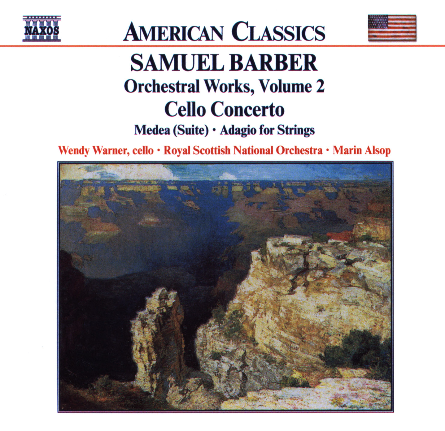 Barber Orch Wks Vol2 CD Cello Concerto