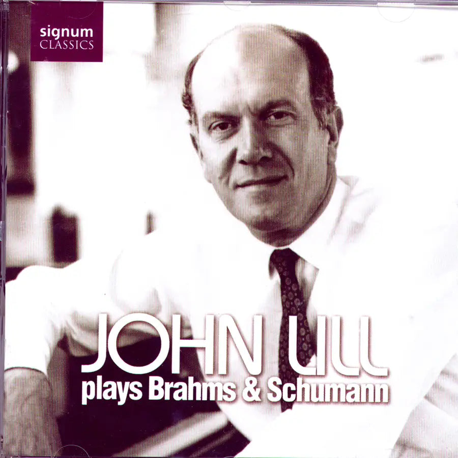 John Lill plays Brahms & Schumann CD SI