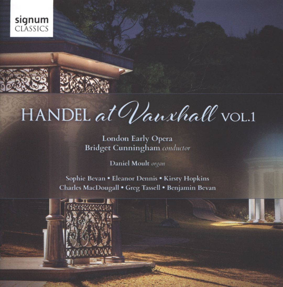 Handel at Vauxhall Vol1 CD London Early