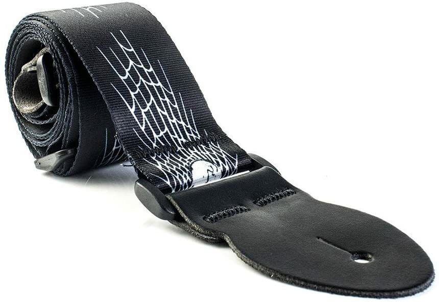 Gtr Strap LG Graphic Skull Spider