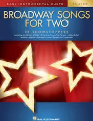 Broadway Songs for Two Flutes