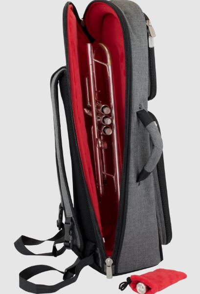 Tom & Will Tpt Gigbag 26TP Grey Red Int
