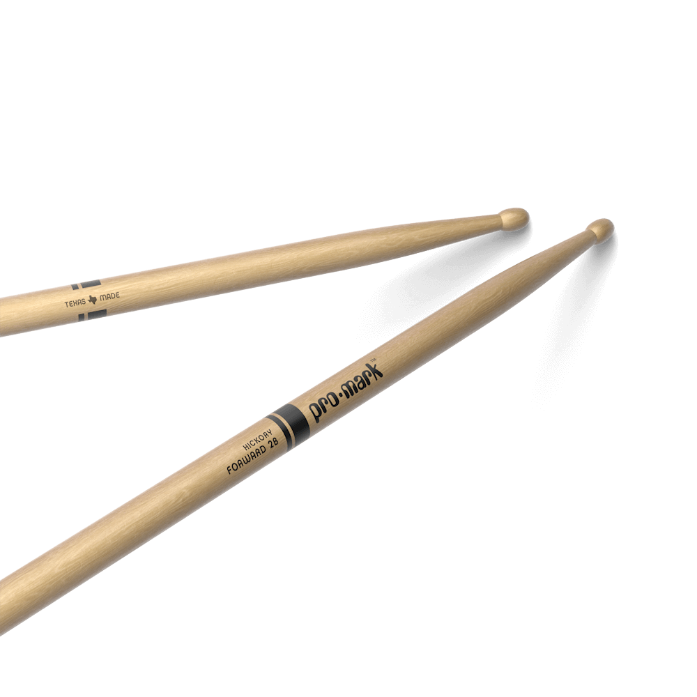 Promark Drumsticks 2B Hickory Wood Tip