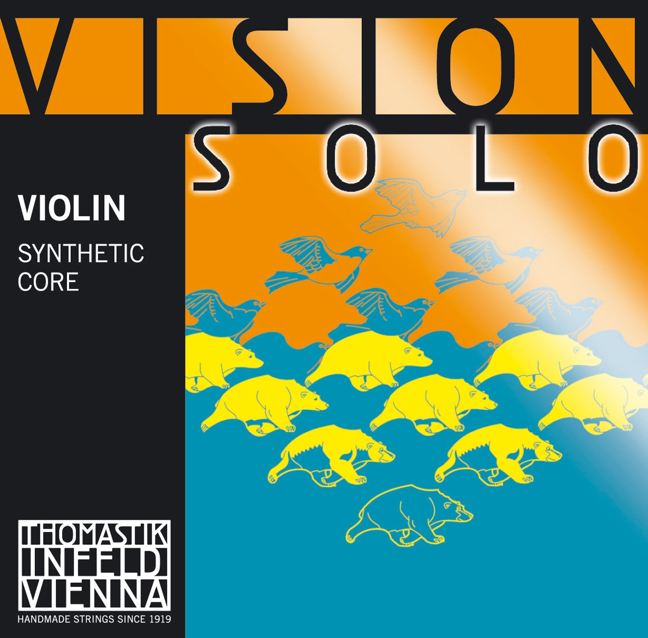 Vision Solo Violin 4/4 E Steel Tin Plated