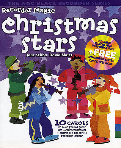 Recorder Magic Christmas Stars Bk/2CDs