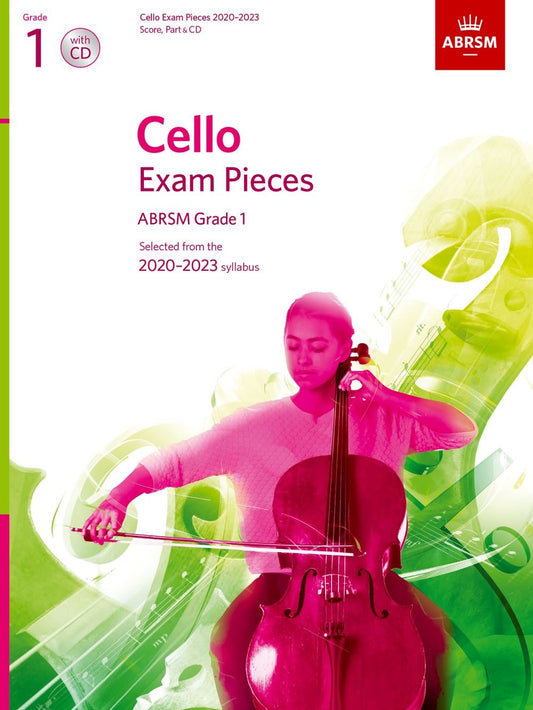 AB Cello Exam Pieces Gr 1 SPCD 2020 - 2