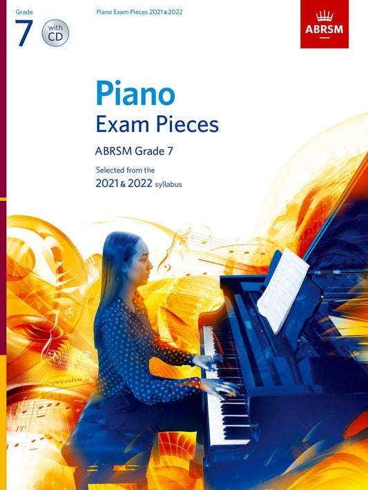 AB Piano Exam Pieces Gr7+CD 21-22