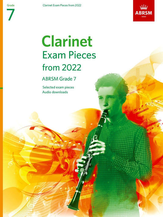 ABRSM Clarinet Exam Pces Gr 7 22-