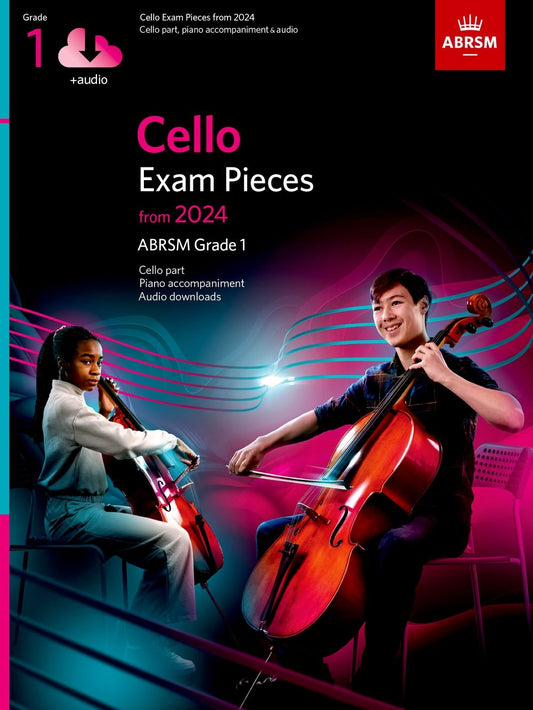 ABRSM Cello Exam Pieces 24 Gr1+Aud