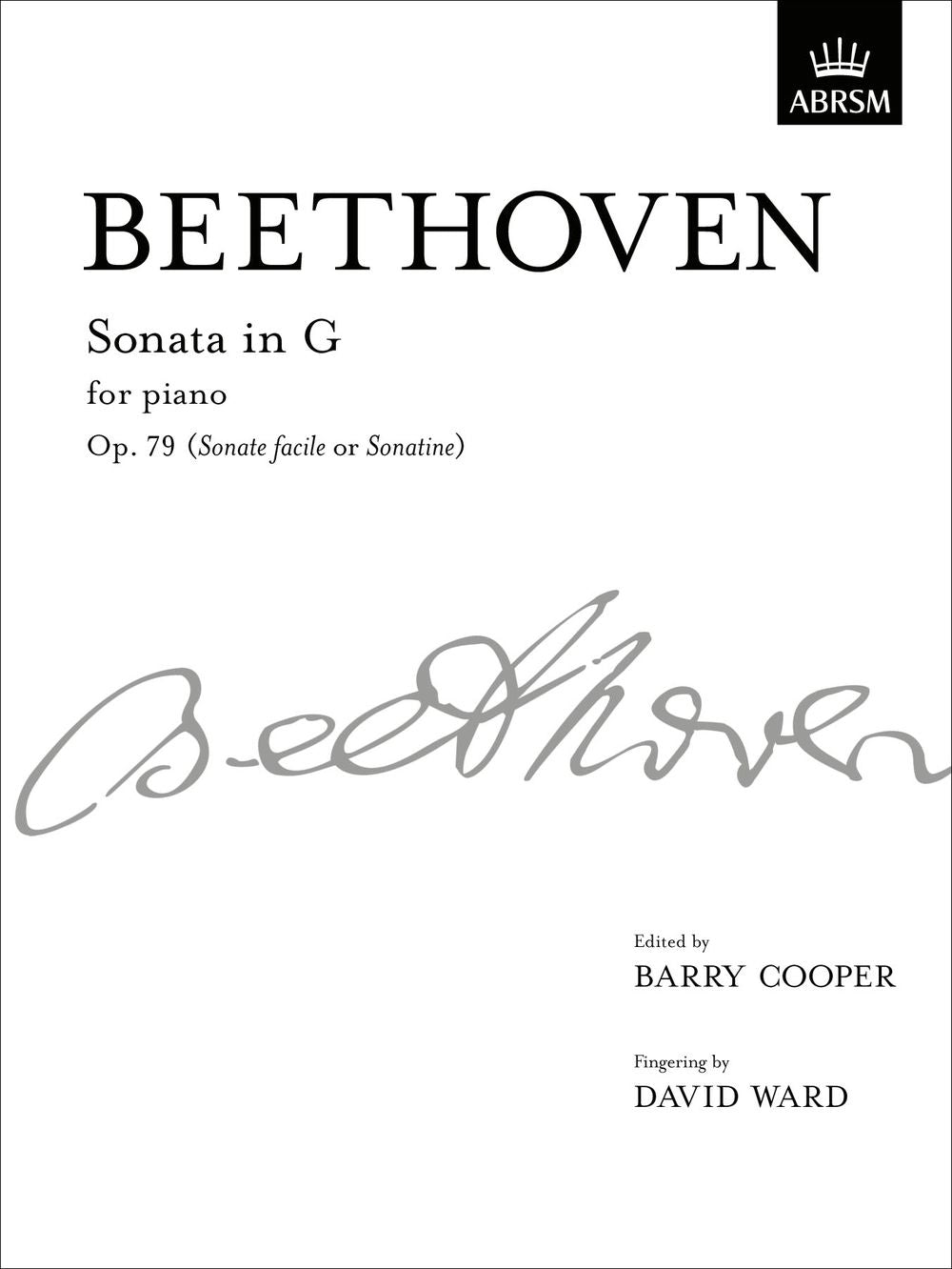 Beethoven Sonata in G Pno op.79 AB
