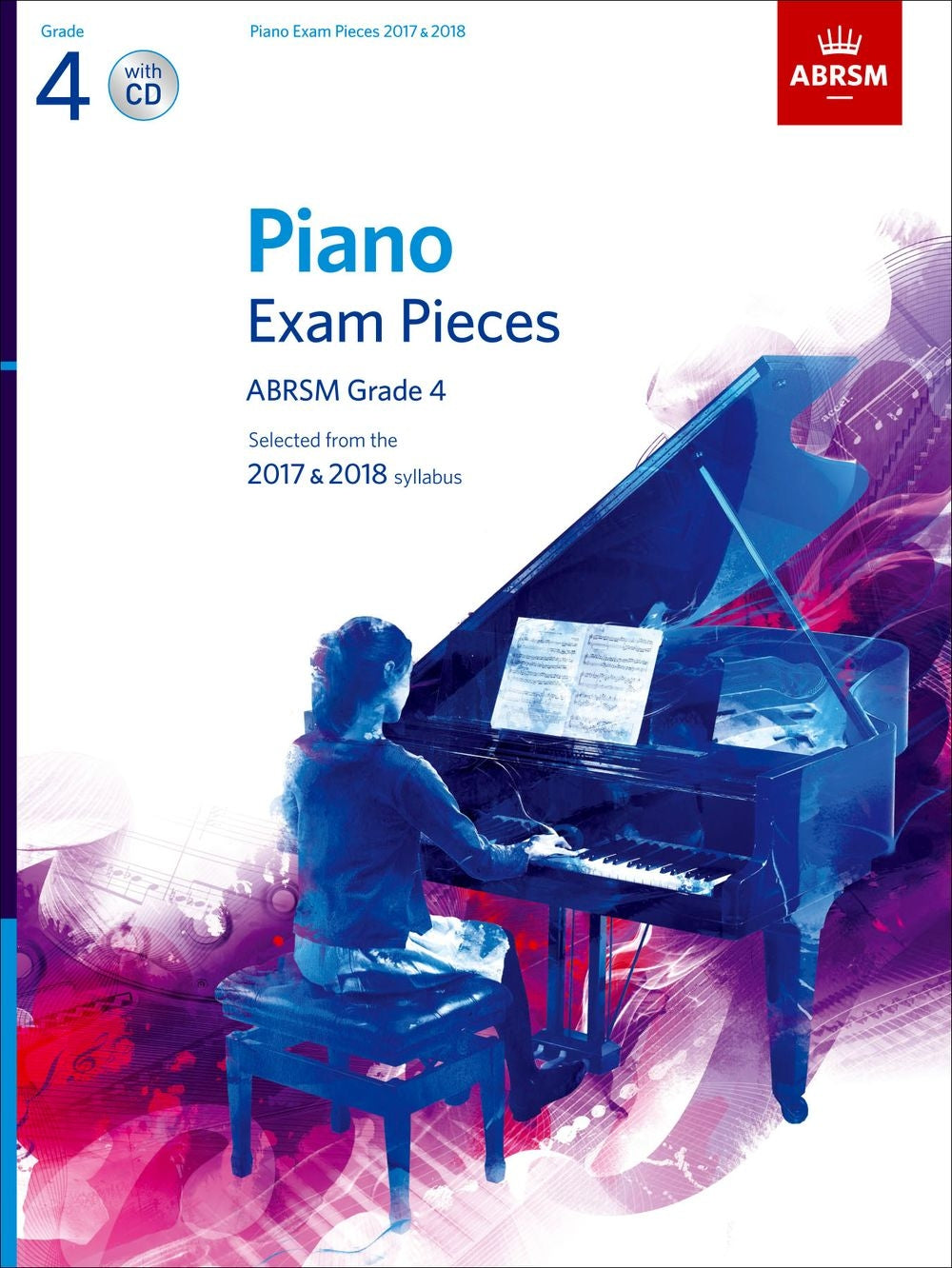 AB Piano Exam Pcs Gr4+CD 17-18