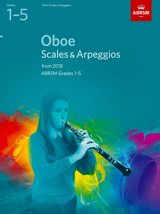 ABRSM Oboe Scales&Arpeggios Gr1-5 2018