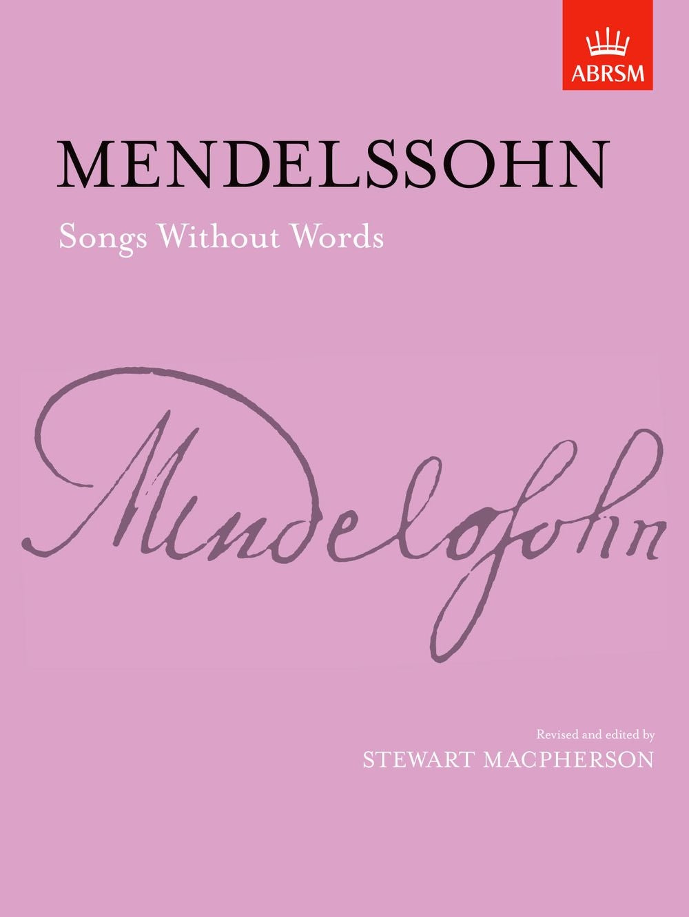 Mendelssohn Songs without Words Pno AB