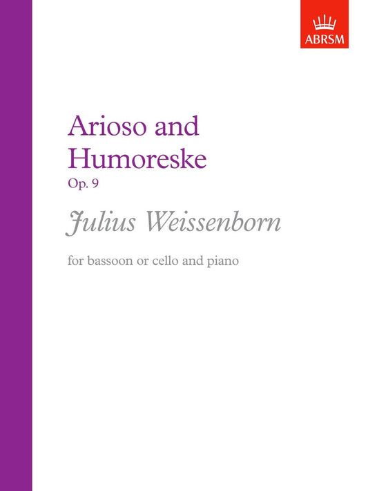 Weissenborn Arioso&Humoreske Op9 Bsn/Vc