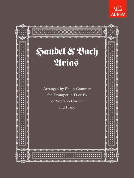 Handel & Bach Arias Tpt D/Eb/Sop Cor