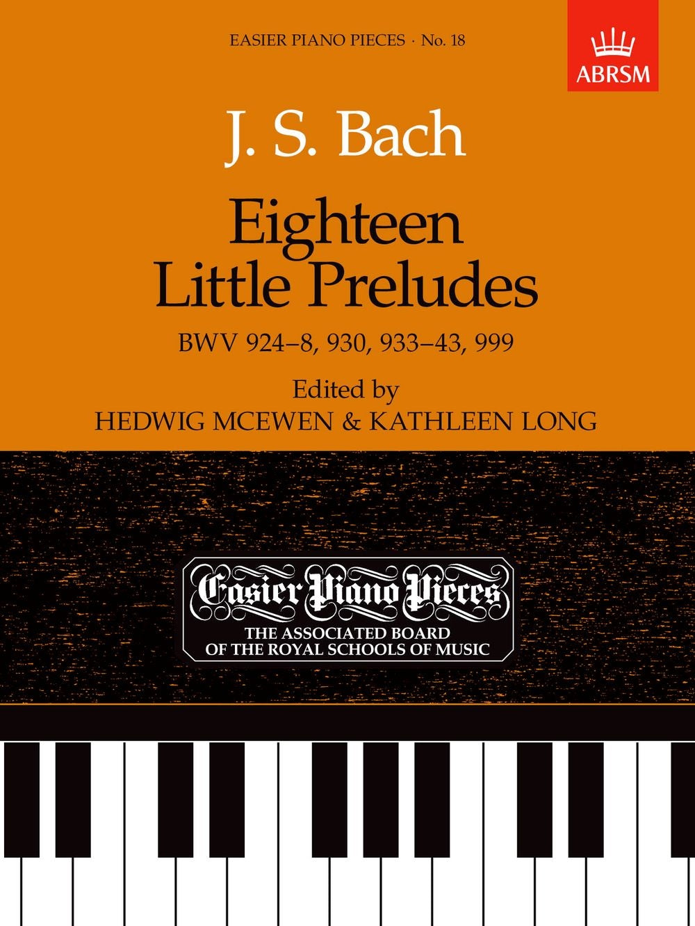 Bach 18 Little Preludes Pno EPP18