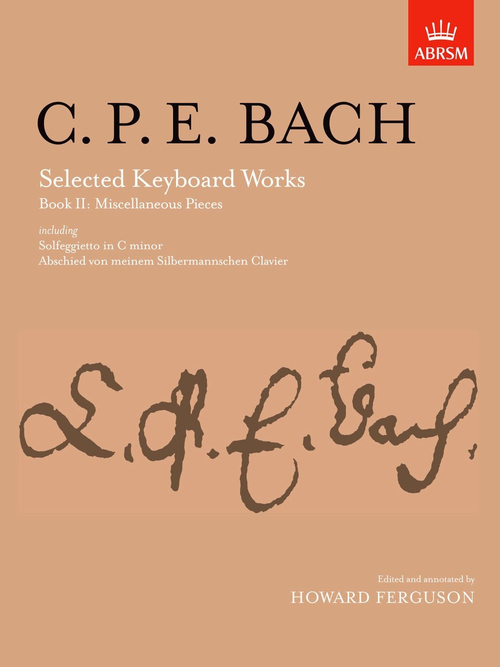 Bach CPE Sel Keyboard Works Bk2 AB