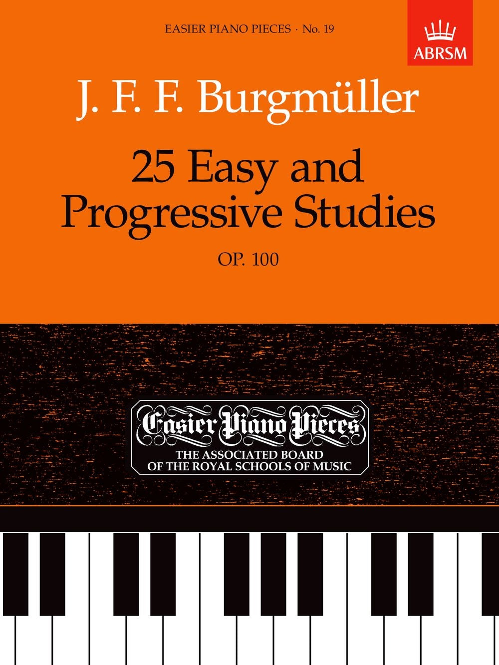 Burgmuller 25 Easy & Prog Srudies Op.10
