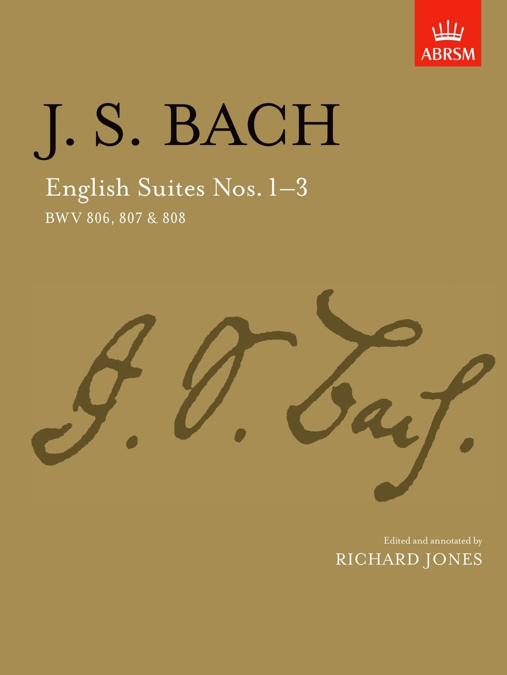 Bach English Suites Nos 1-3 Pno AB