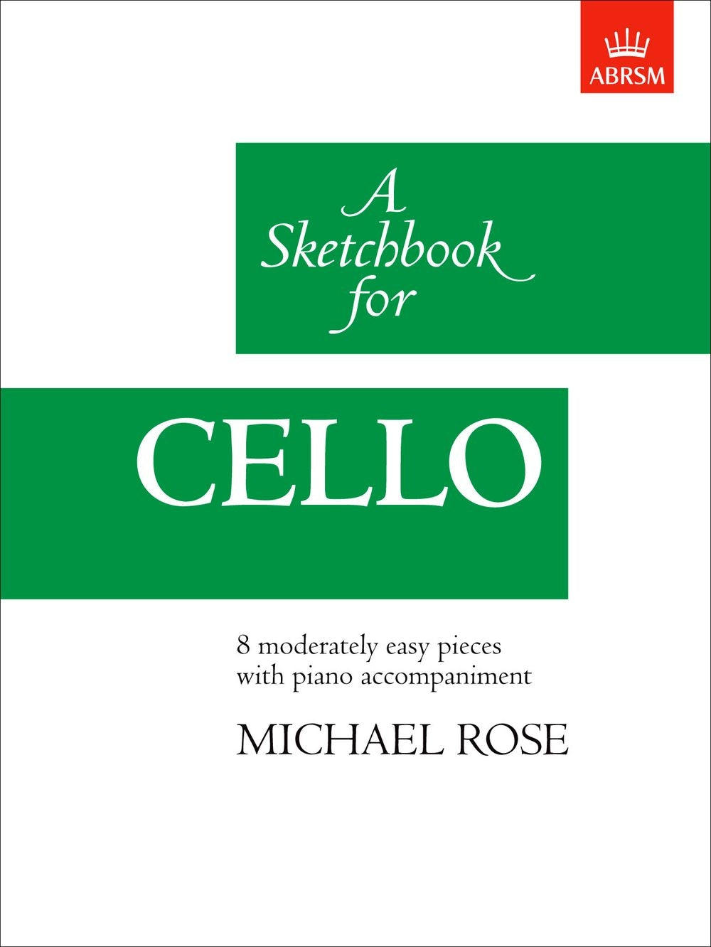 Sketchbk Cello Rose