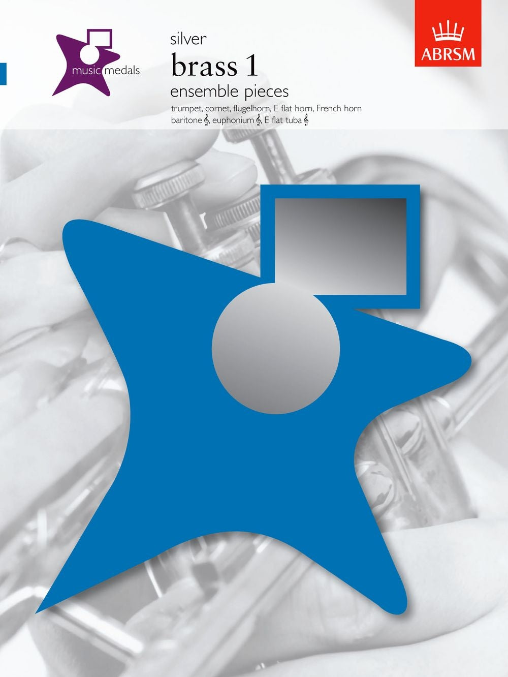 Music Medals Brass Ens Silver