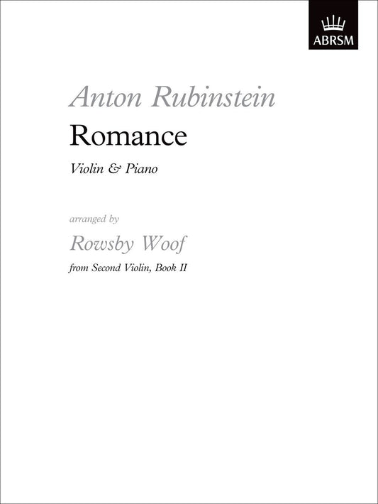 Rubinstein Romance Vln AB Woof