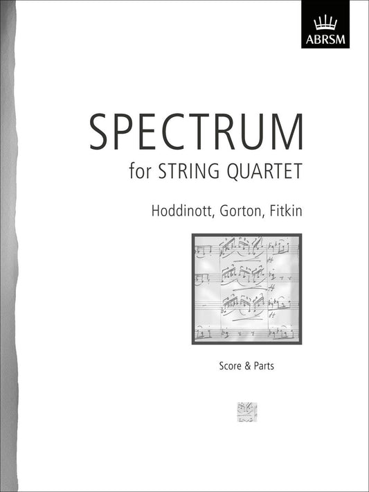 Spectrum String Quartet Sc+Pts Hoddinot
