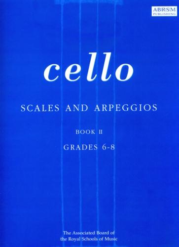 AB Cello Scales Gr6-8 Blue