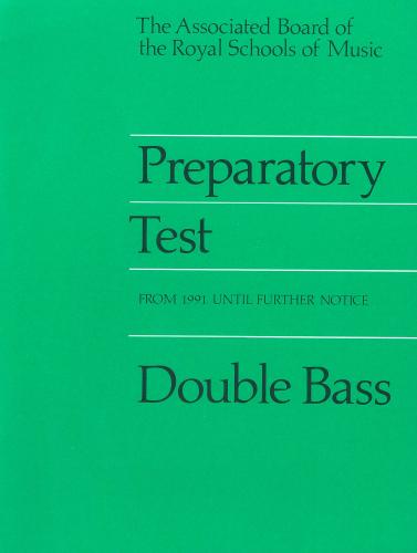 Prep Test Double Bass